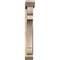 Ekena Millwork Olympic Slat Rough Sawn Bracket w/ Offset Brace, Douglas Fir, 6"W x 30"D x 42"H BKT0604X30X42OLY06RDF - alternate 2